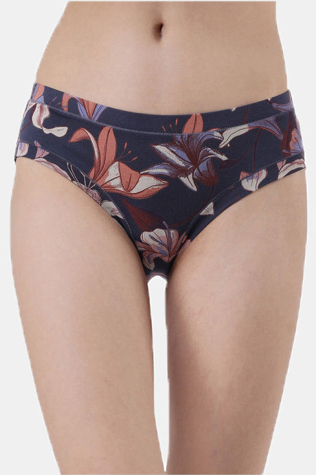 Soie Medium Rise Full Coverage Bikini Panty (Pack of 2) - Multicolor — image 2